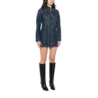 Liu Jo Dresses - female - Liu Jo - Shirt Dresses - Blue - M - Dresses