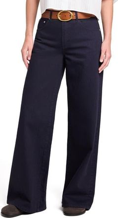 TWP Tiny Dancer Mid Rise Wide Leg Jeans in Night Sky at Nordstrom, Size 24