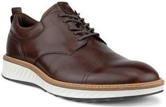 Ecco ST.1 Hybrid Cap Toe Derby in Cocoa Brown at Nordstrom Rack, Size 7-7.5Us / 41Eu