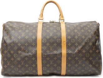 Louis Vuitton Pre-owned Womens Keepall 55 Travel Bag - Brown - One Size