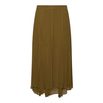 Marella Falda larga Mllzattera - Skirts - Mujer - Verde - 2XS