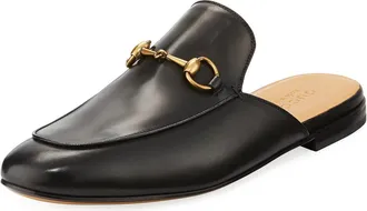 Gucci Kings Leather Horsebit Mule