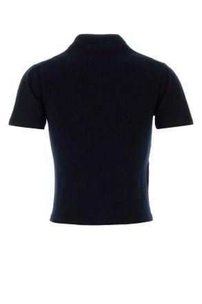 Miu Miu Womens Midnight Blue Cashmere Sweater Bleu Maglieria
