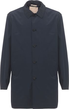 Woolrich Blue Urban Lamar Raincoat