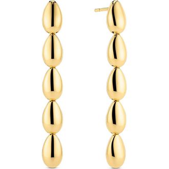 Sif Jakobs Jewellery Earrings Goccia Pianura in 18K Gold Plated at Nordstrom, Size Large
