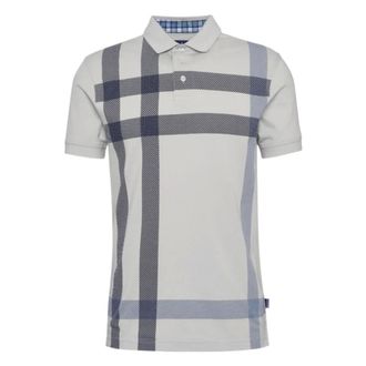Barbour Polo Shirts, male, Multicolor, Size: XL Blaine Tartan Polo Shirt