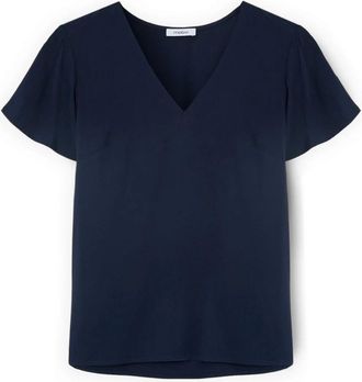 Motivi Blouses - Dames - Blouses - Blauw - XS - Overhemden