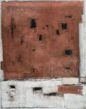 Schubiger M&ouml;bel Bild Abstrakte Braune Mauer