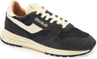 Autry Reelwind Low Water Resistant Sneaker in Peat/rut at Nordstrom, Size 41
