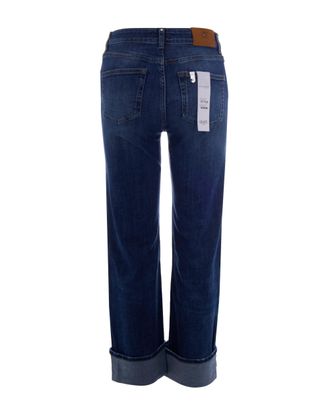 Liu Jo Straight-Leg Cotton Jeans - Blue