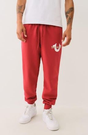 True Religion Fleece Joggers in Red Dahlia at Nordstrom Rack, Size X-Large