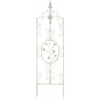 Clp Reja Outdoor De Metal Burgus Decorativa Crema Antiguo