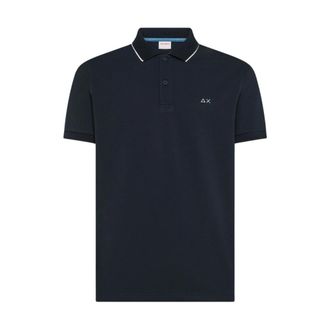 Sun 68 Heren, Tops, Blauw, Maat: S Katoen
