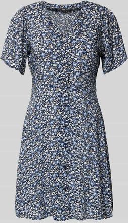 Only Minikleid aus reiner Viskose Modell EVIDA in Marine, Gr&ouml;&szlig;e XL