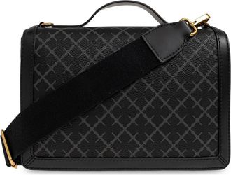 By Malene Birger Loennas Schoudertas - Dames - Handtassen - Zwart - ONE Size - Leer - Tassen