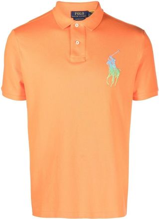 Polo Ralph Lauren Polo Pony cotton polo shirt - men - Cotton - S - Orange