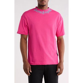 Palm Angels Logo Graphic T-Shirt in Fuchsia at Nordstrom Rack, Size Small