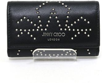Jimmy Choo London Leather Keycase (Pre-Owned)