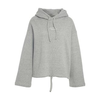 Closed Closed, Hoodies, female, Gray, Size: M Oversized Hoodie Grigio Aw25