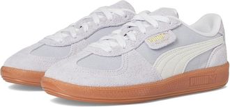 Puma Palermo Vintage Shoes Womens Boots Lilac Crush/White : 10.5 B - Medium, Leather/Textile