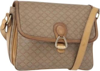 Celine Pre-owned Plastic Cross Body Bag - Dames - Vintage Schoudertas - Beige - ONE Size - Vintage