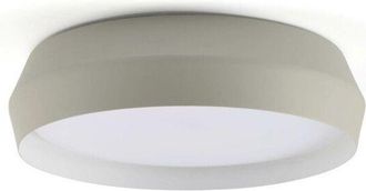 Faro Barcelona Faro Barcelona - Shoku 350 Aplique/plaf&oacute;n Gris/blanco 64278