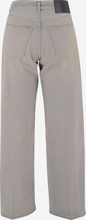 Haikure Womens Cotton Jeans Light Grey Organic
