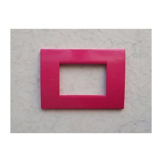 Trade Shop Trade Shop - Placca Placche Placchete Compatibili Living Light In Abs 3 4 7 Posti Colorate - Fuchsia