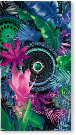 Hip Strandtuch »Zehra« Baumwolle, Velours, Weich, Strand, Erwachsen, Dunkel