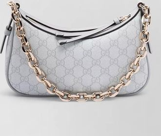 Gucci gg emblem shoulder bag chain strap