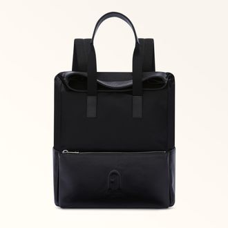 Furla Man Urban Zaino Nero Nero Nylon Uomo