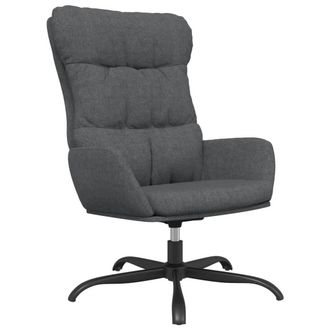 vidaXL Sill&oacute;n De Relax De Tela Gris Oscuro Vidaxl