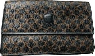 Celine Pre-owned Leren Clutch - Dames - Vintage Clutch - Bruin - ONE Size - Leer - Vintage