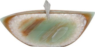 Benedetta Bruzziches Green Artemisia Clutch
