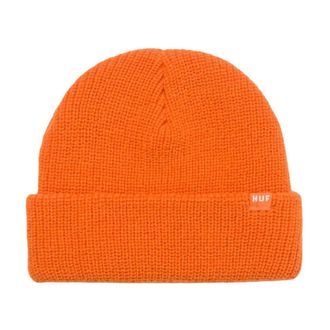 HUF Set Usual Beanie - unisex - Accessoires - Oranje - Maat: ONE Size Acryl