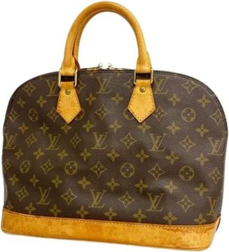 Louis Vuitton Pre-owned Handbags, female, Brown, Size: ONE SIZE Pre-owned Alma PM Handbag