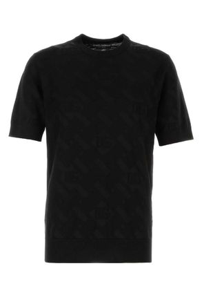 Dolce & Gabbana Black Crew Neck T-Shirt