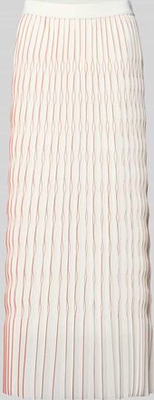 Marc Cain Maxirock mit elastischem Bund in Offwhite, Gr&ouml;&szlig;e 34