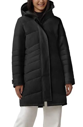 Canada Goose Lorette Water Resistant 625 Fill Power Down Parka in Black at Nordstrom, Size X-Small