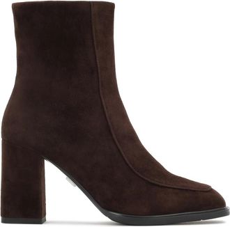 Kazar Fuchia Laarzen - Dames - Laarzen met Hak - Bruin - 40 EU - Leer - Schoenen