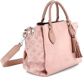 Louis Vuitton Haumea Handbag Mahina Leather satchel - Rosa