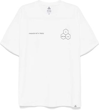 Nike ACG Walking Tree T-shirt - men - Recycled Cotton/Recycled Polyester/Organic Cotton - S - White