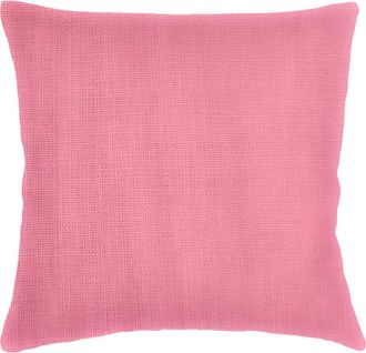 Anaya with Love So Soft Linen Euro Pillow with Down Alternative Insert in Rouge at Nordstrom, Size 26X26