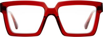 Kuboraum K26 - unisex - Brillen - Rood - 54 MM - Accessoires