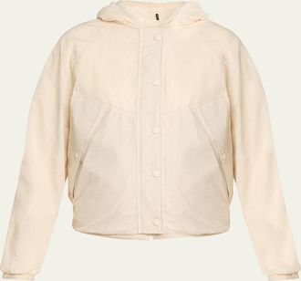 Moncler Reversible Polartec High Loft Hoodie