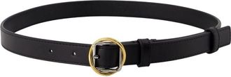 Jacquemus La Ceinture Salon Fine - Dames - Riemen - Zwart - 80 CM - Leer - Accessoires