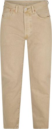 Levi's Mens Levis 501 original Lean Machine in Funky Thangs - Beige - Size 31W/32L