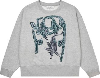 Munthe Sweatshirts - Dames - Sweatshirts - Grijs - XS - Hoodies & sweatvesten