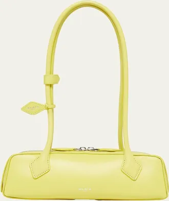 Alaia Le Teckel Small Shoulder Bag in Leather