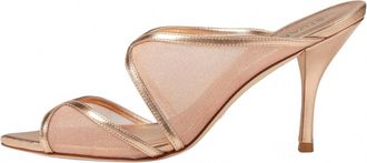 Stuart Weitzman Womens Noche 85 Slide Sandal In Poudre/ballet